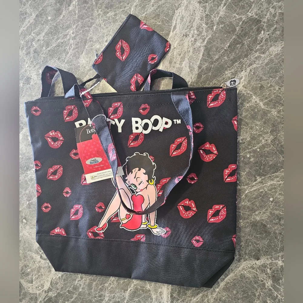 BETTY BOOP Large Baby Bags & Purses With Coin Wallet Attached